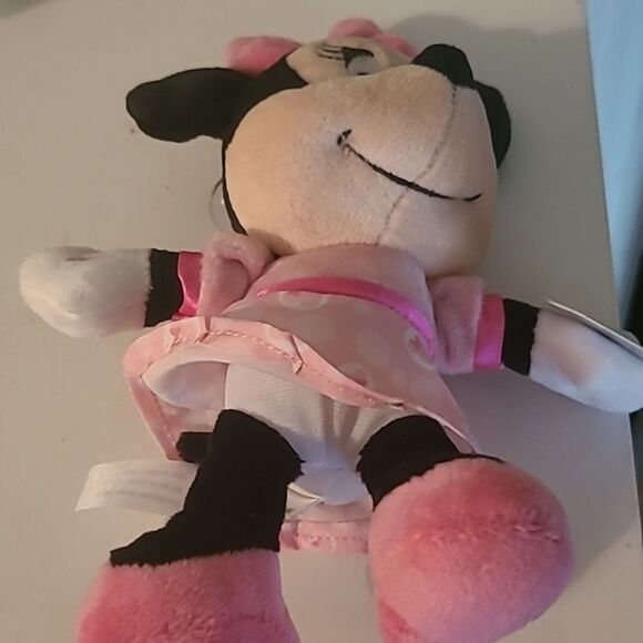 Disney Mickey and Minnie Plush Toy Set - Red, Yellow, Pink - Picture 2 of 6